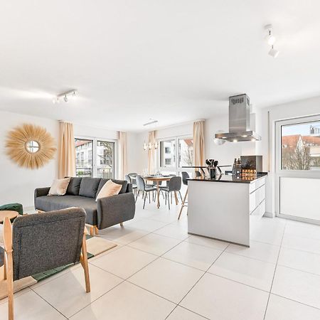 Design-Apartment - Kueche - Parken - Zentral Leinfelden-Echterdingen Luaran gambar