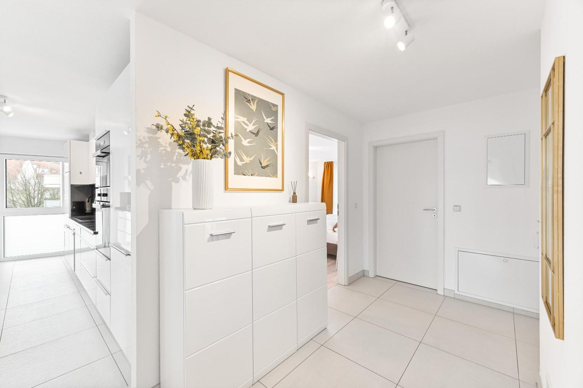 Design-Apartment - Kueche - Parken - Zentral Leinfelden-Echterdingen Luaran gambar